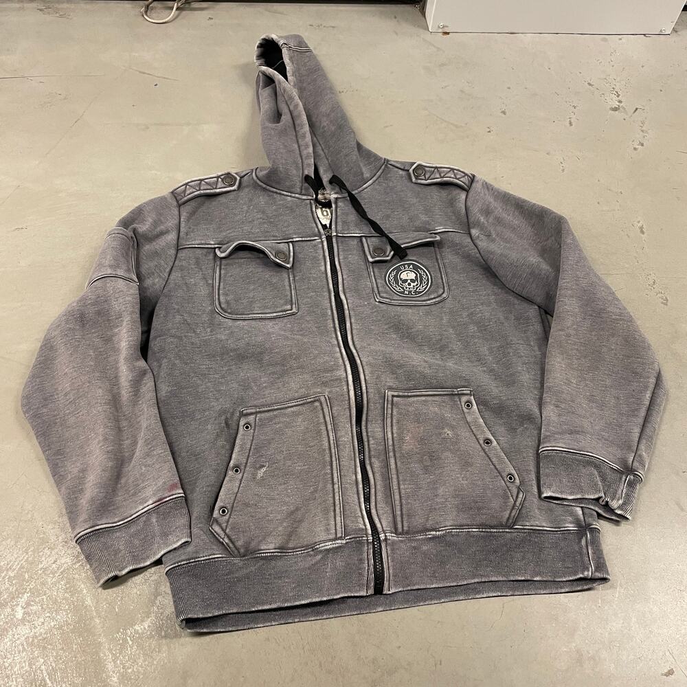 vintage y2k Route 66 avant guard hoodie